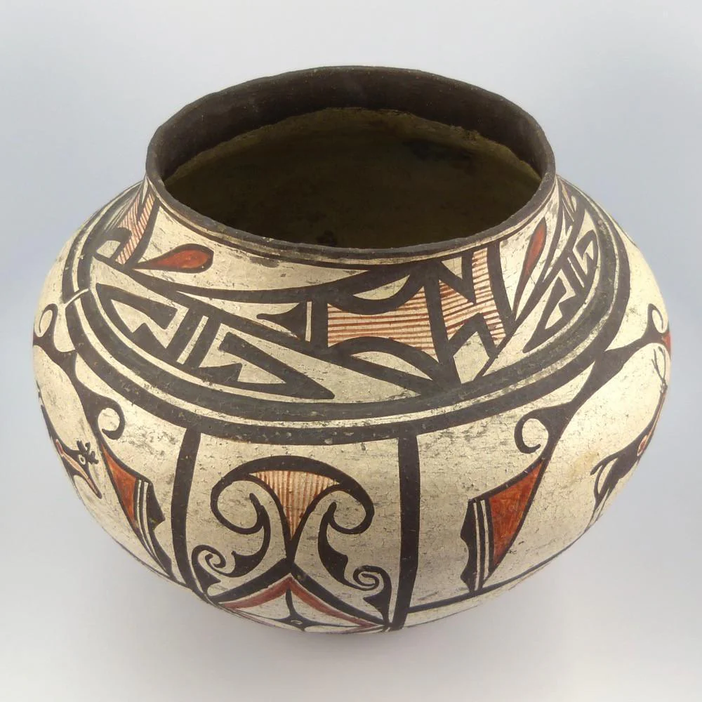 1885 Zuni Polychrome Jar - Image 9